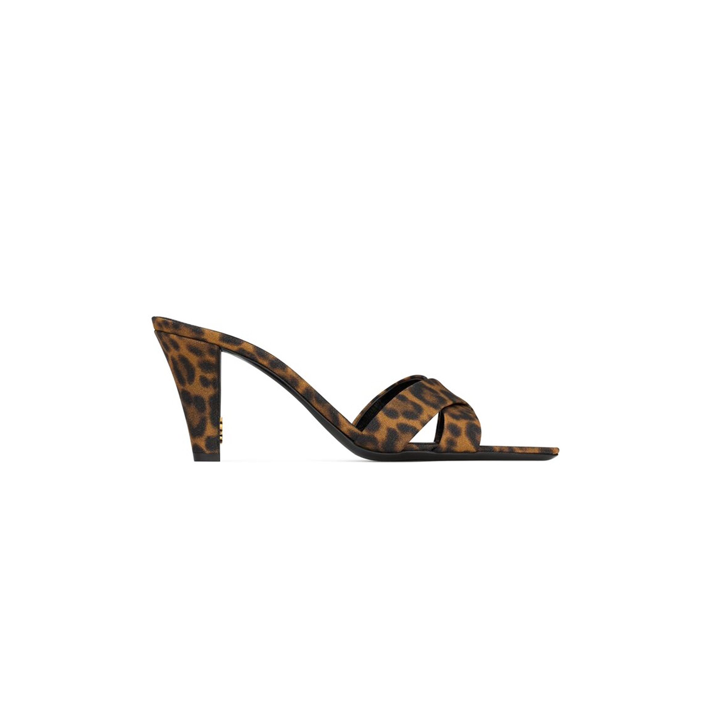 Y*L jill mules in leopard grosgrain 825270aaesw2094
